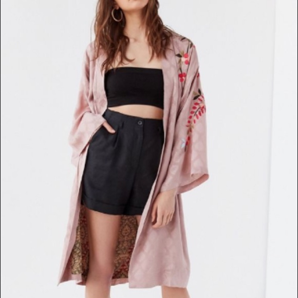 Urban Outfitters Embroidered Kimono - NWT